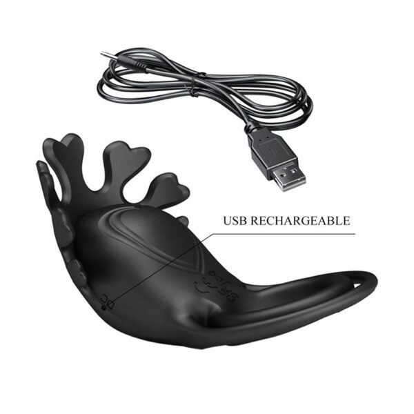 Ruben Vibrating Penis Ring USB - Image 8
