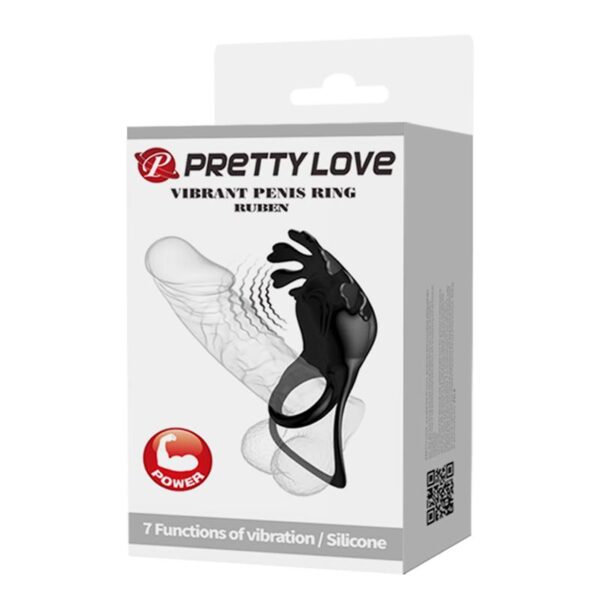 Ruben Vibrating Penis Ring USB - Image 10