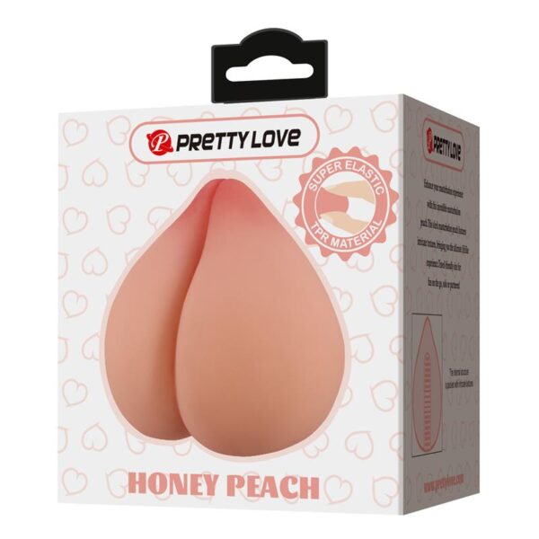 Honey Peach-Shaped Male Masturbator - Image 7