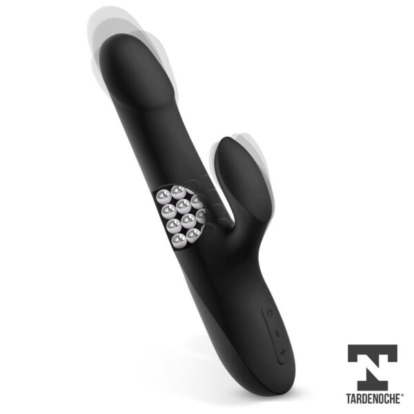 Squidy Vibe with Thrusting Movement and Rotating Beads USB Silicone - Image 2