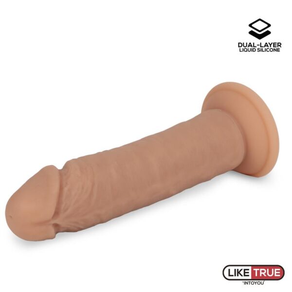 Dual Layer Dildo 8.5 Flesh - Image 3