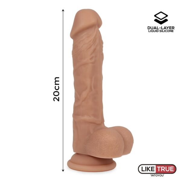 Realistic Dildo Liquid Silicone Dual Layer 8 - Image 8