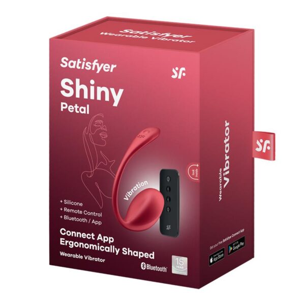 Shiny Petal with Satisfyer Connect APP Red - Image 7