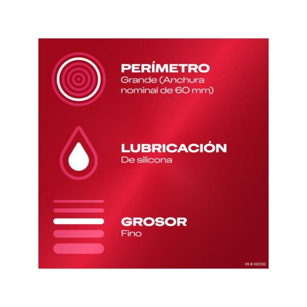 Condoms Sentitivo XL 10 Units - Image 3