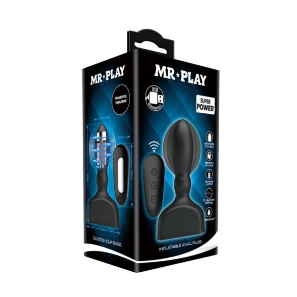 Inflatable Butt Plug with Remote Control Mr. Play - Image 7
