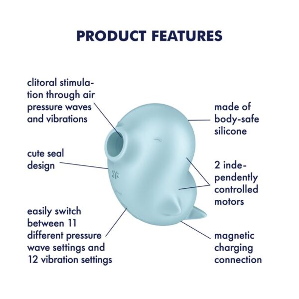 Sassy Seal Clit sucker with Vibration - Image 7