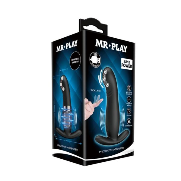 Prostate Massager with Ticling Beads and Vibration - Image 10