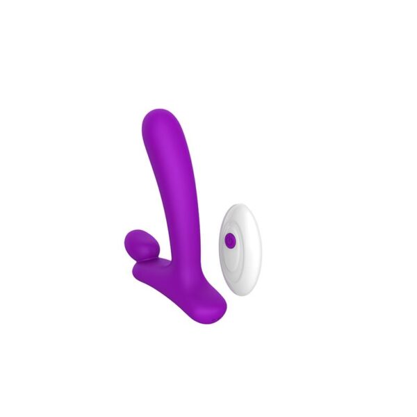 Horny Hunter Vibrating Anal Plug with Remote Control Liquid Silicone USB - Image 3