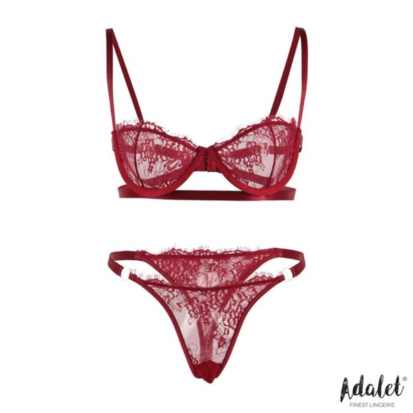 Mia Set 2 pcs. Burgundy S-M - Image 3