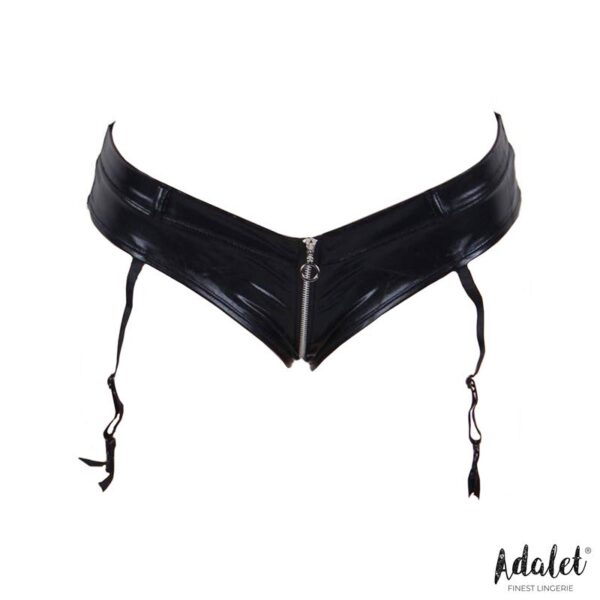 Nisa Panties with Garter and Zipper - Image 3