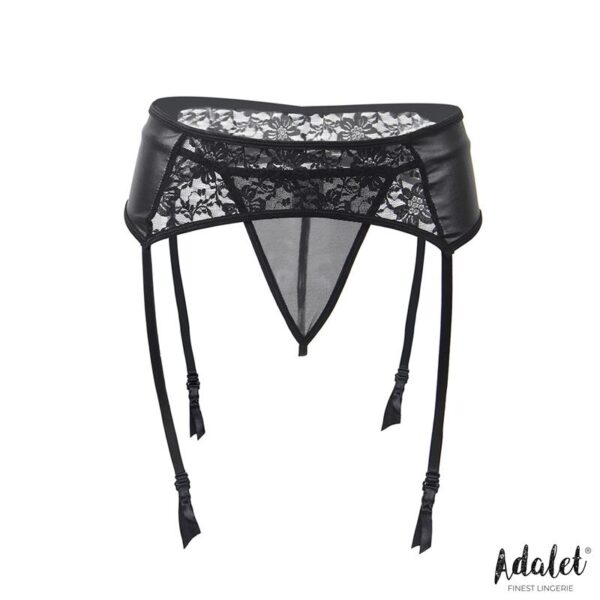 Stella Lace Garter and Thong Set - Image 3
