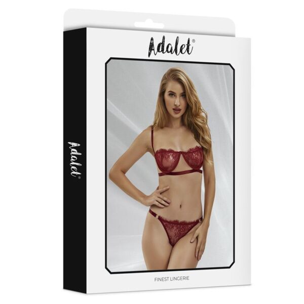 Mia Set 2 pcs. Burgundy S-M - Image 4