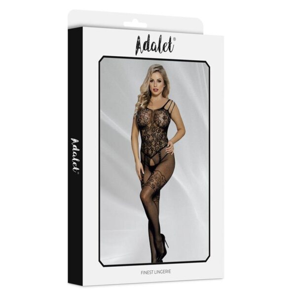 Lana Bodystocking open Crotch and Floral Pattern - Image 4