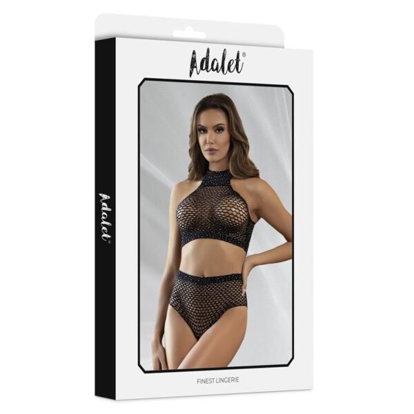 Marga Top and Panties Fishnet Set - Image 4