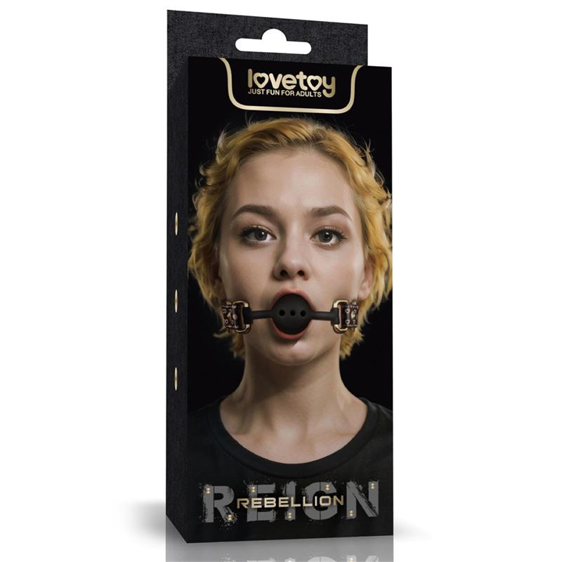 Rebellion Reign Breathable Silicone Ball Gag - Image 14