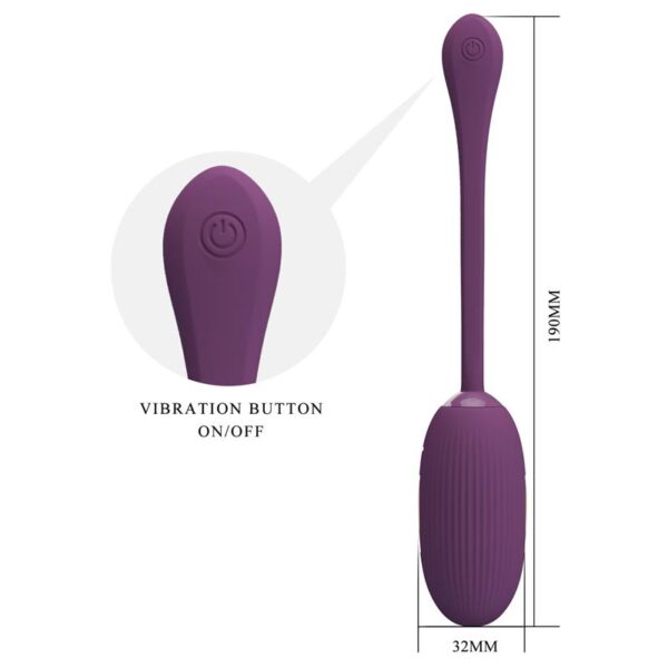 Doreen Vibrating Egg with Electro Shock and App - Image 17