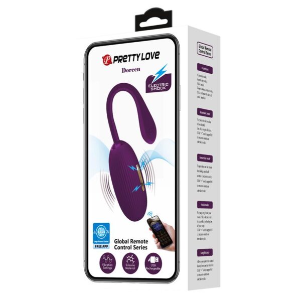 Doreen Vibrating Egg with Electro Shock and App - Image 18