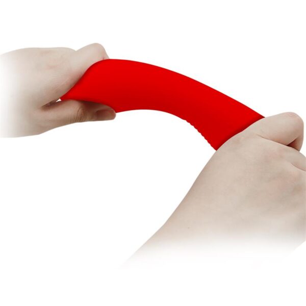 Prescott Vibrator USB Silicone Red - Image 3