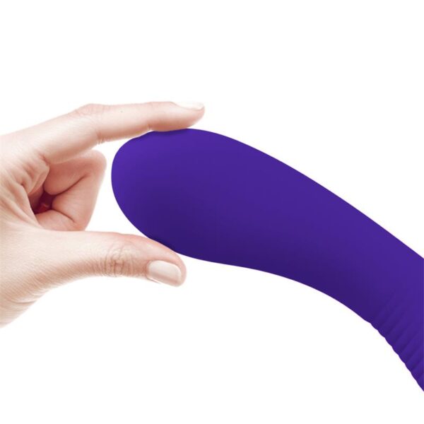 Prescott Vibrator USB Silicone Lilac - Image 2
