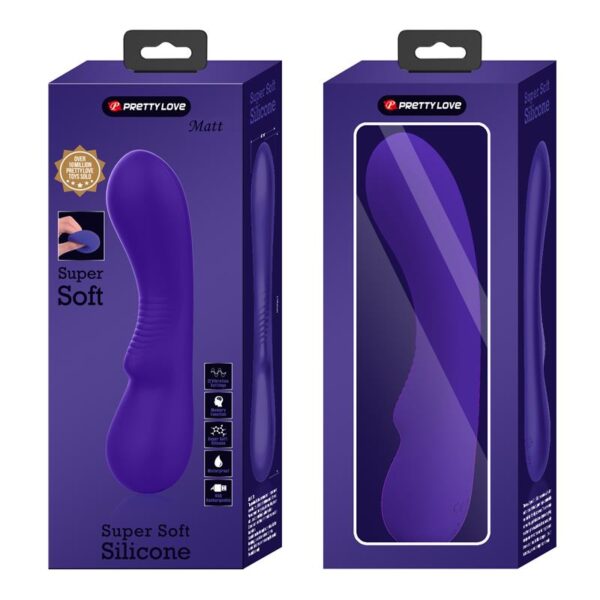Prescott Vibrator USB Silicone Lilac - Image 12