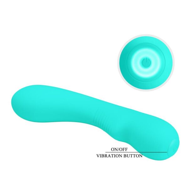 Prescott Vibrator USB Silicone Green - Image 9