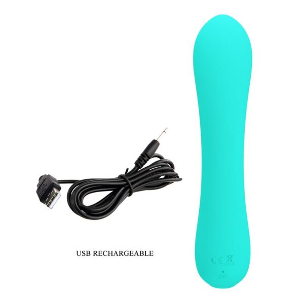 Prescott Vibrator USB Silicone Green - Image 10
