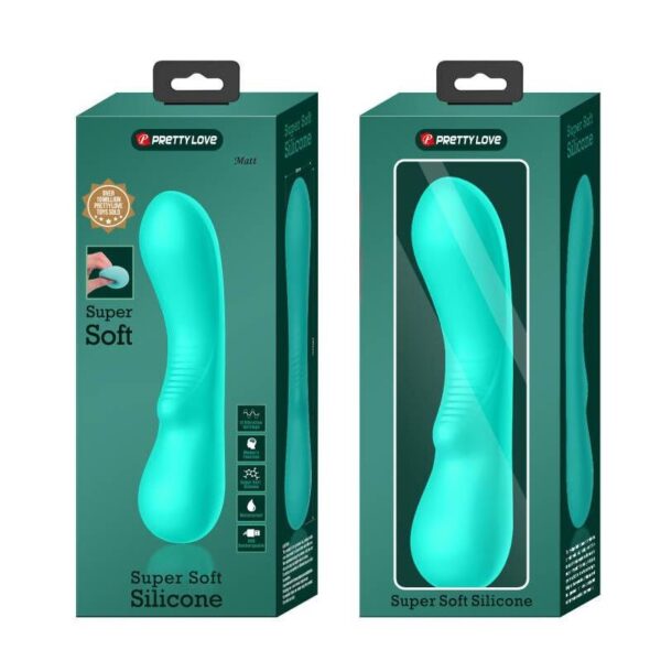 Prescott Vibrator USB Silicone Green - Image 12