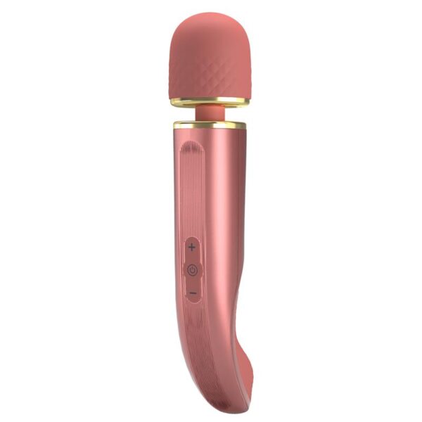 Vibrating Wand USB Silicone Pink - Image 3