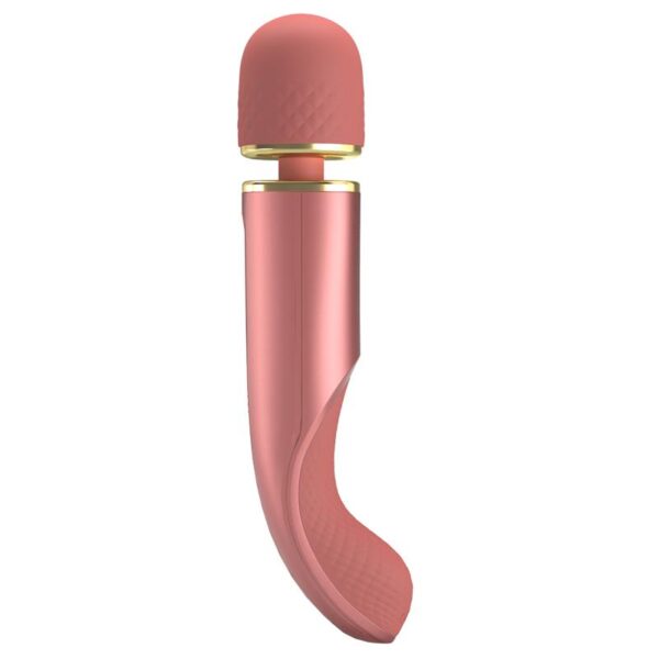 Vibrating Wand USB Silicone Pink - Image 4