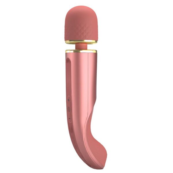 Vibrating Wand USB Silicone Pink - Image 5