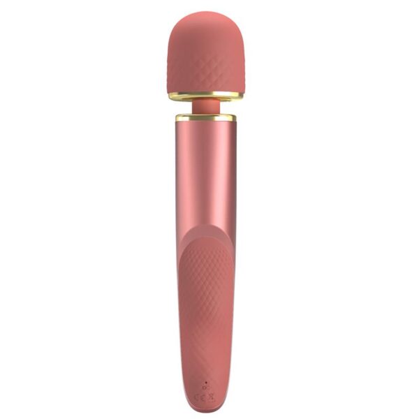 Vibrating Wand USB Silicone Pink - Image 6