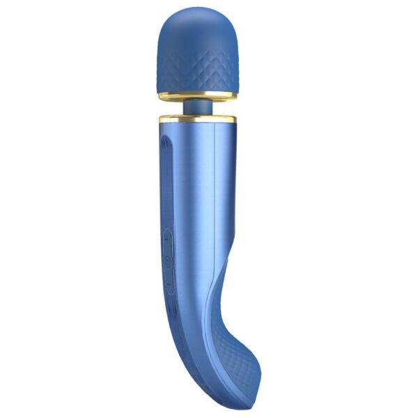 Vibrating Wand USB Silicone Blue - Image 5