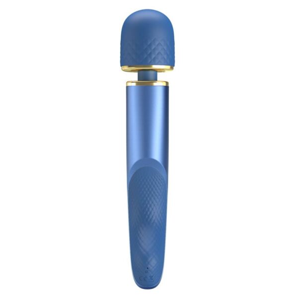 Vibrating Wand USB Silicone Blue - Image 6