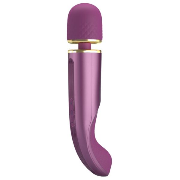 Vibrating Wand Silicona Purple - Image 5