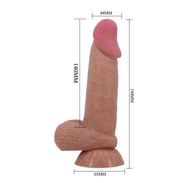 Sliding Skin Realistic Dildo 19.4 cm - Image 9