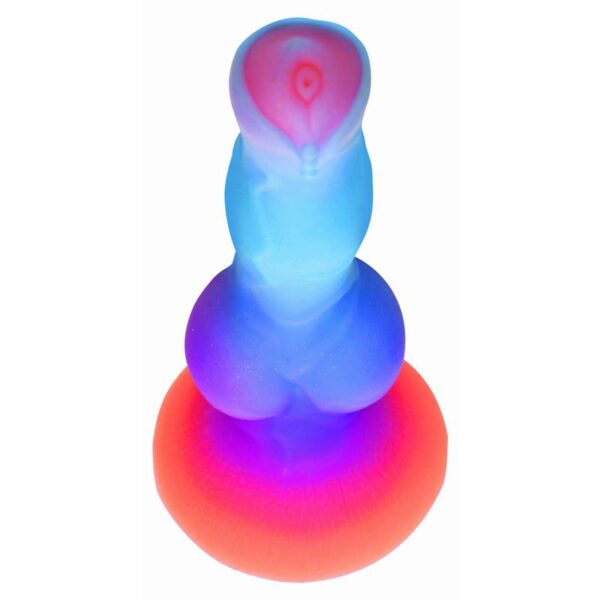 Glow-In-The-Dark Alien Dildo 8.5 - Image 6