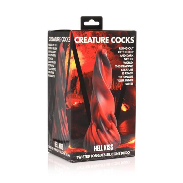 Hell Kiss Twisted Tongues Dildo 7,4 - Image 5