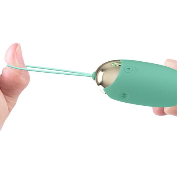 Mina Vibrating Egg with Digital Screen remote control green - Image 5