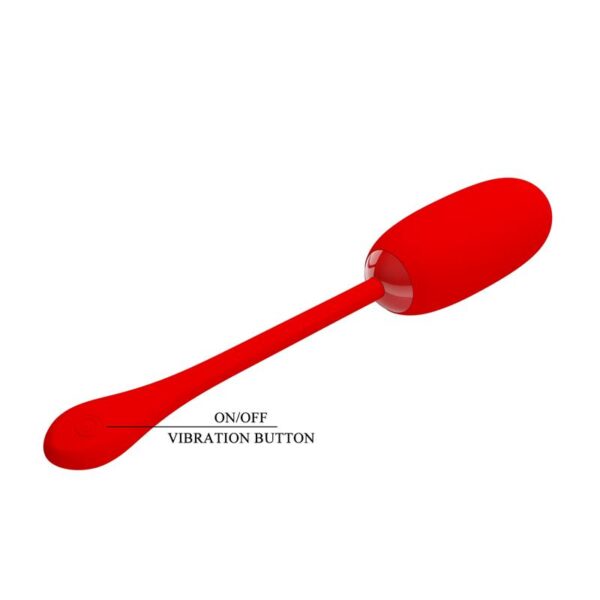 Julius Vibrating Egg Red - Image 8