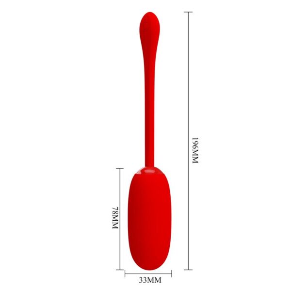 Julius Vibrating Egg Red - Image 10