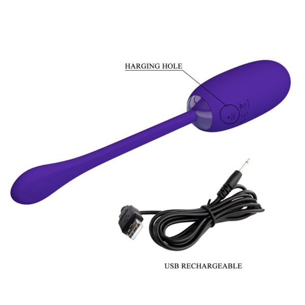 Julius Vibrating Egg Violet - Image 9