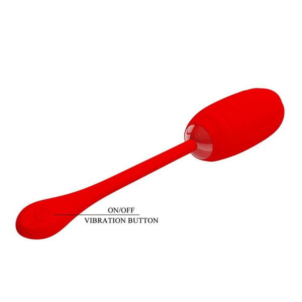 Kirk Vibrating Egg Red - Image 8