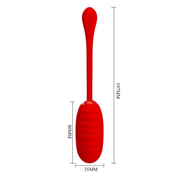 Kirk Vibrating Egg Red - Image 10