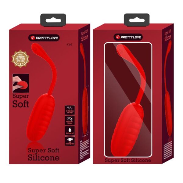 Kirk Vibrating Egg Red - Image 11