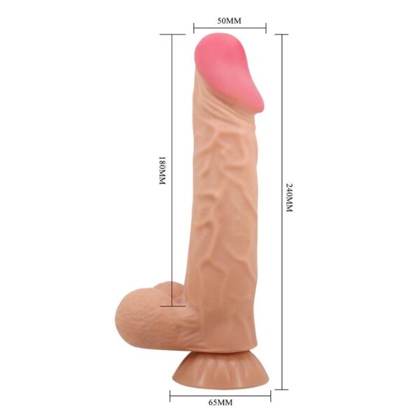 Sliding Skin Realistic Dildo 24 cm - Image 10