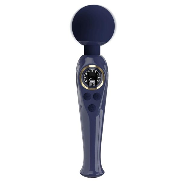 Skyler Massager Wand with Digital Screen Blue - Image 2