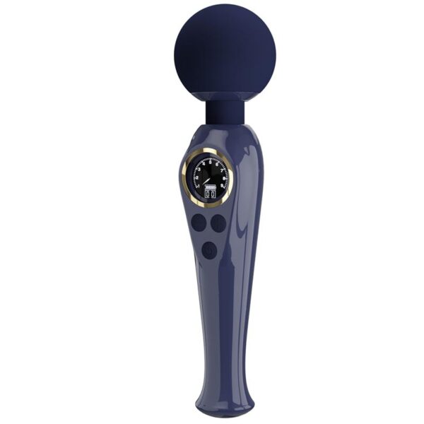 Skyler Massager Wand with Digital Screen Blue - Image 3