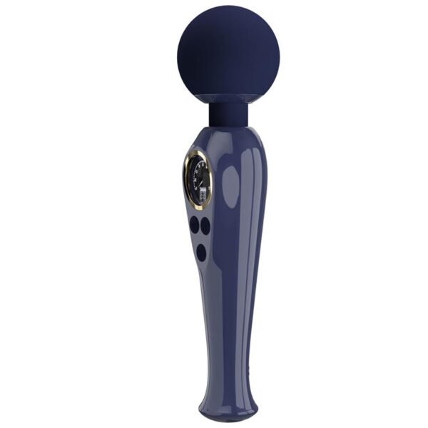 Skyler Massager Wand with Digital Screen Blue - Image 4