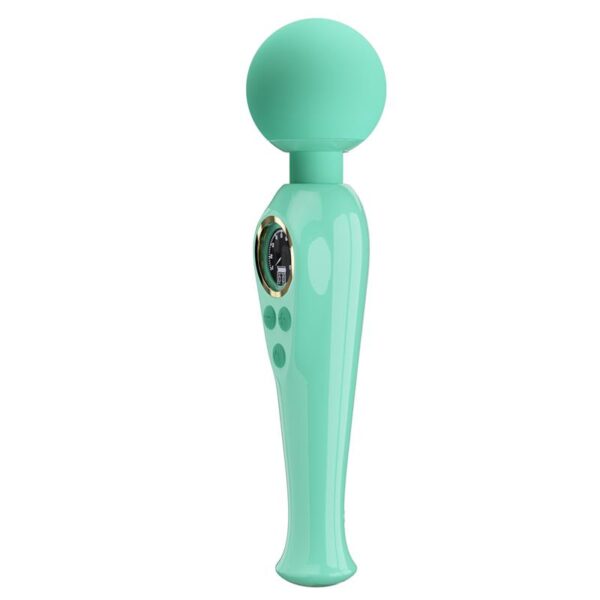 Skyler Massager Wand with Digital Screen Green - Image 3