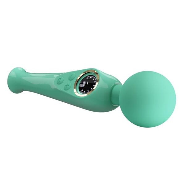 Skyler Massager Wand with Digital Screen Green - Image 5